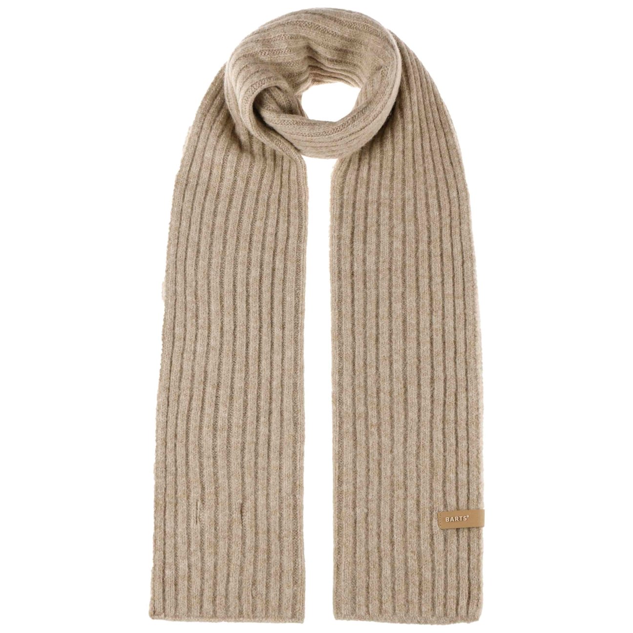Barts Men's Beige Banxs Knit Scarf By