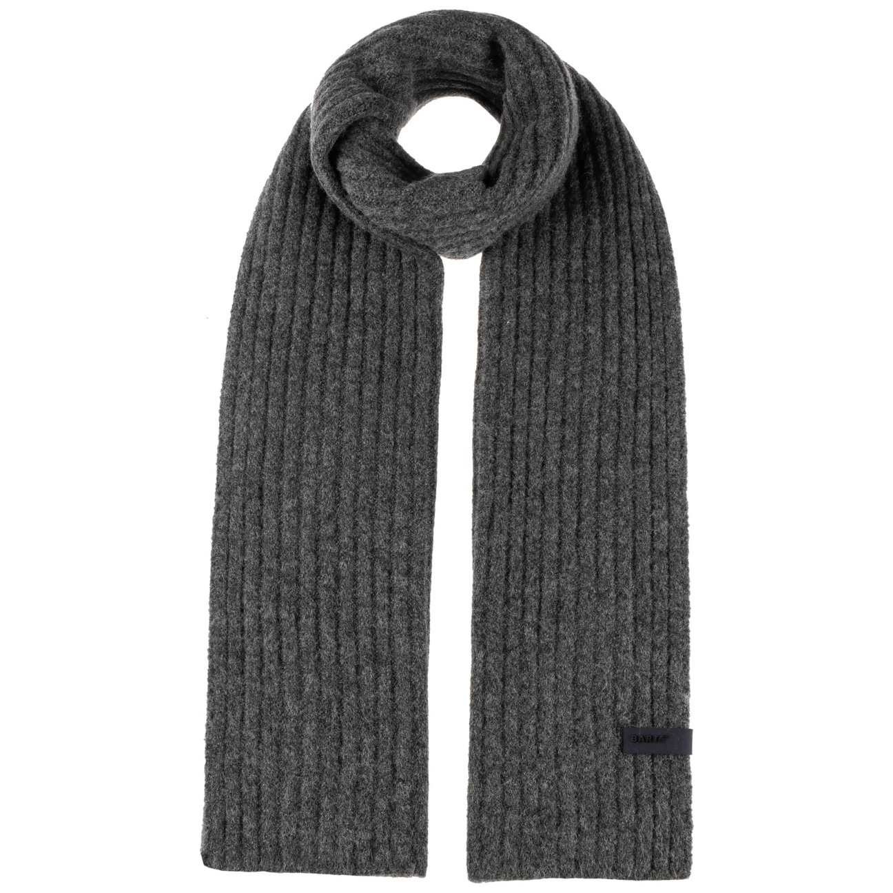 Barts Men's Anthracite Banxs Knit Scarf By