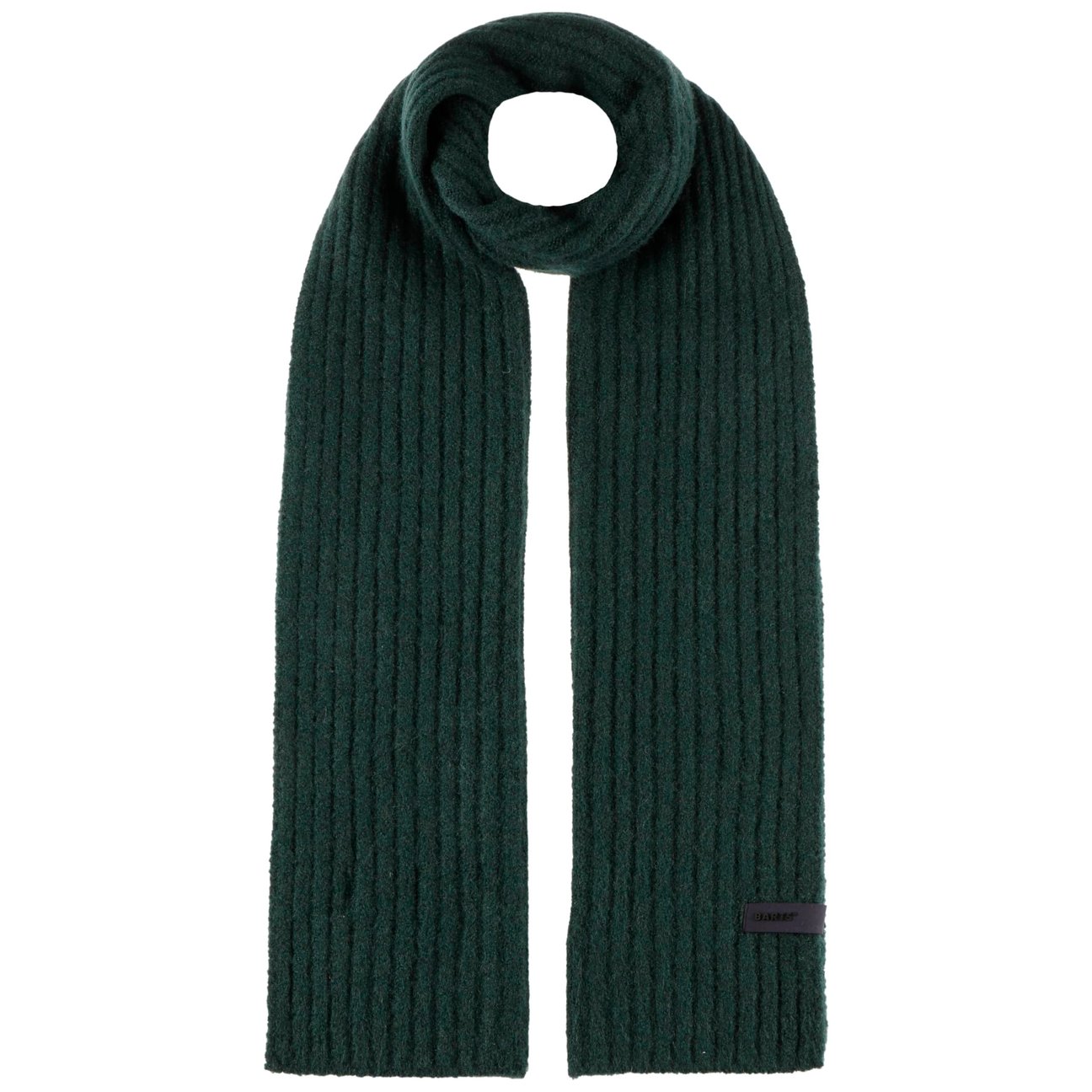 Barts Men's Dark Green Banxs Knit Scarf By