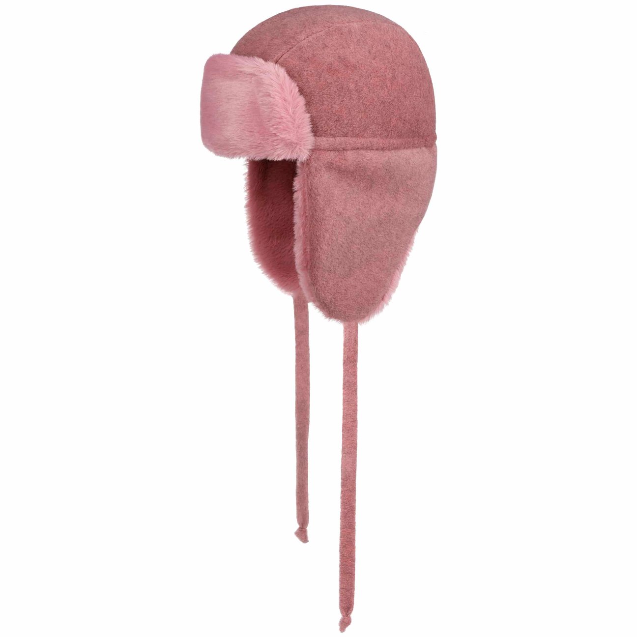 Lierys Women's Rose Fleece Teedy Fur Aviator Hat By
