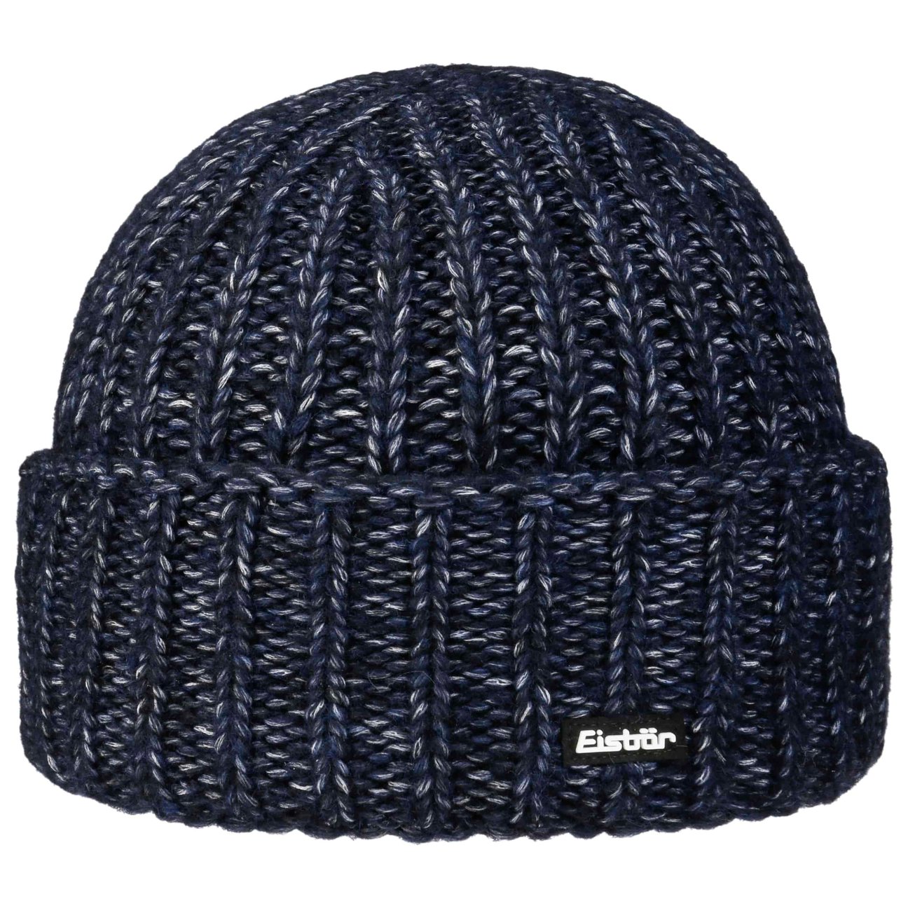 Eisbär Men's Navy Leia Beanie Hat With Cuff By