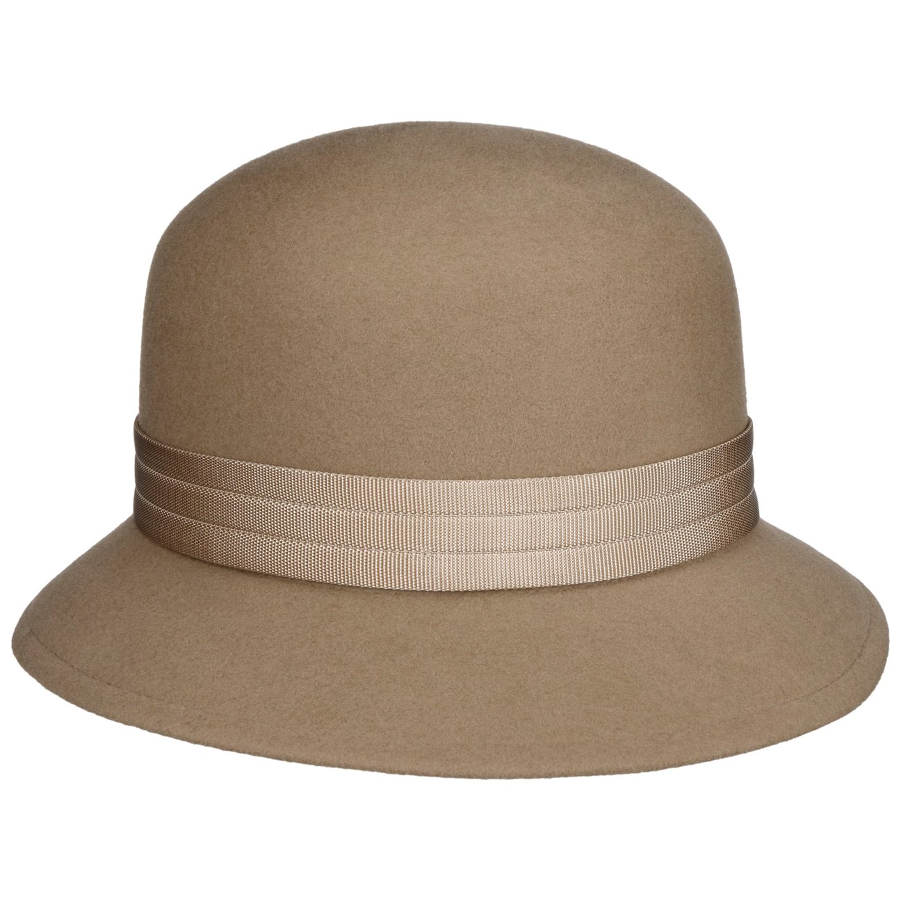 Mayser Women's Beige Uni Susanne Wool Hat By