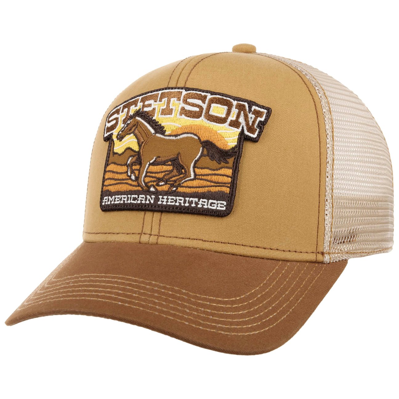 American Heritage Horse Cap by Stetson - brown