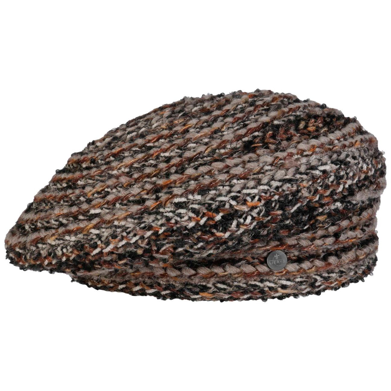 Lierys Women's Black-Beige Banessa Knit Beret By