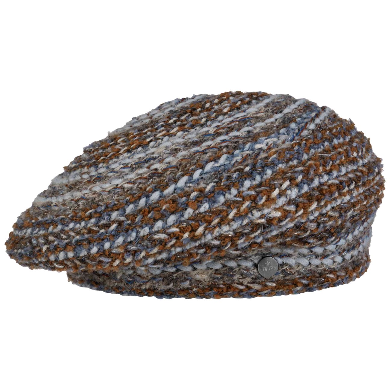 Lierys Women's Brown-Blue Banessa Knit Beret By