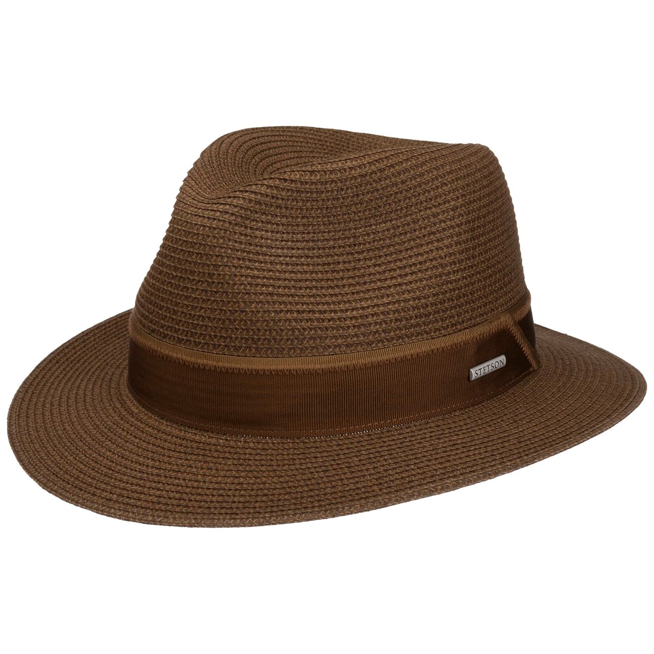 Stetson Brown Pavelo Traveller Straw Hat By