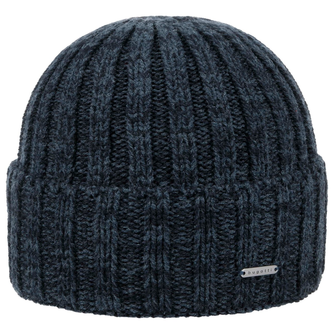 Bugatti Women's Navy Stampton Beanie Hat With Cuff By