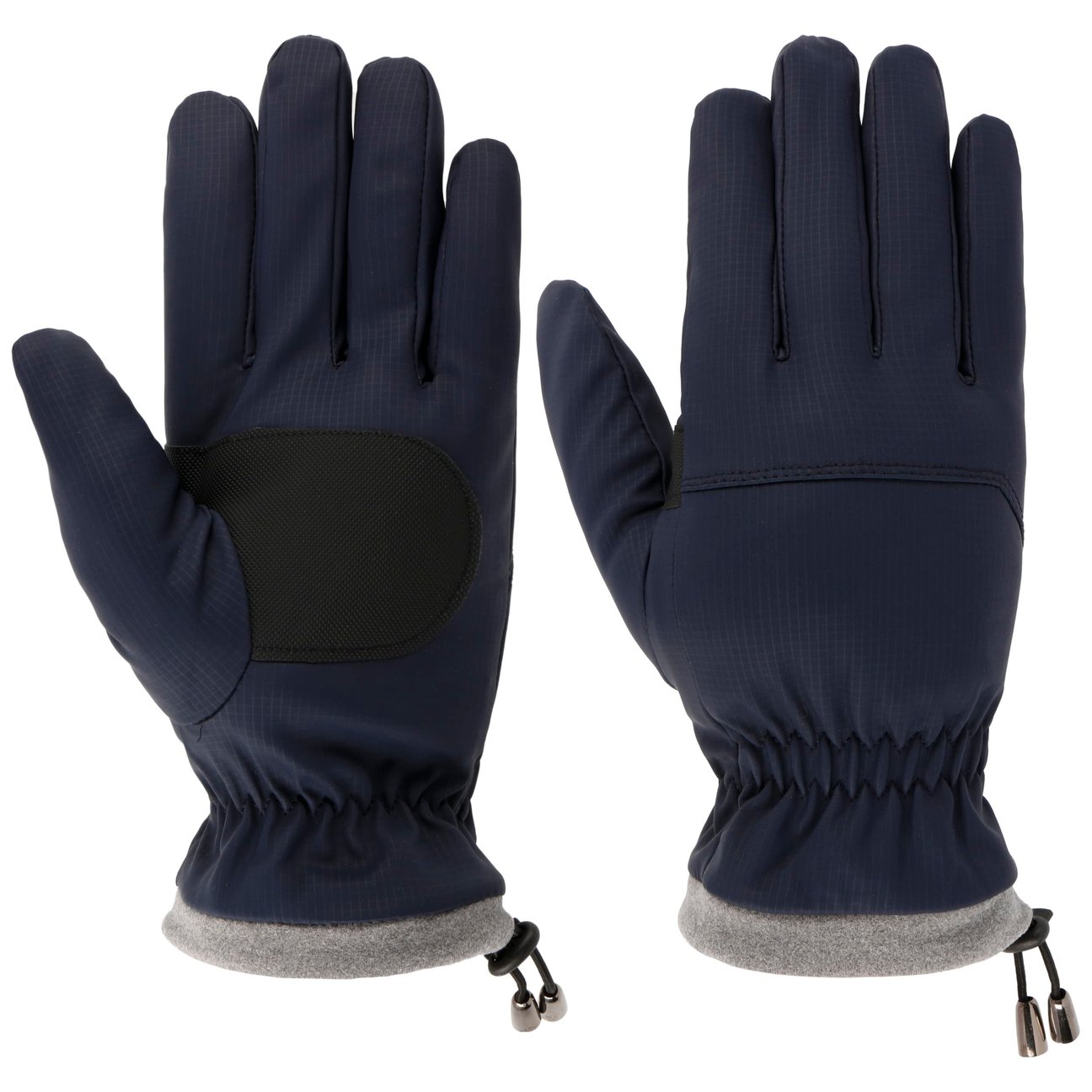 Lipodo Women's Navy Gloves With Fleece Lining By