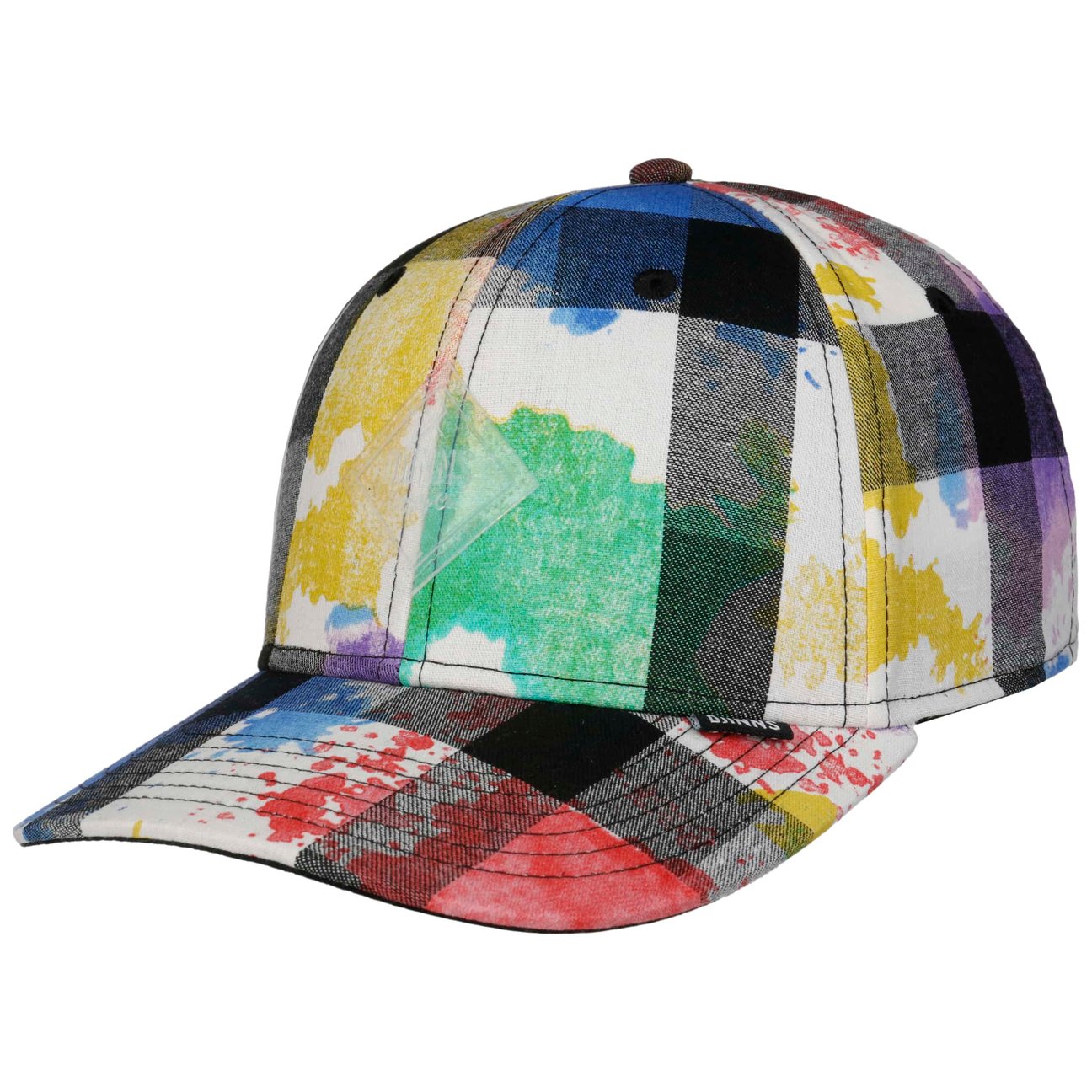 Djinns Men's Mixed Colours 6P Truefit Dirty Check Cap By