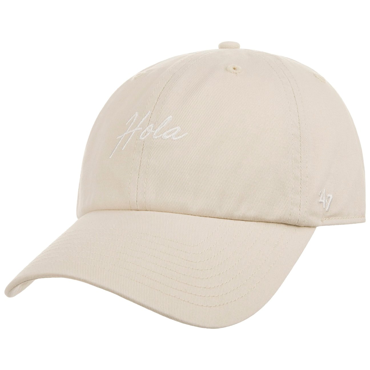 47 Brand Men's Beige Clean Up Hola Phrase Icon Cap By