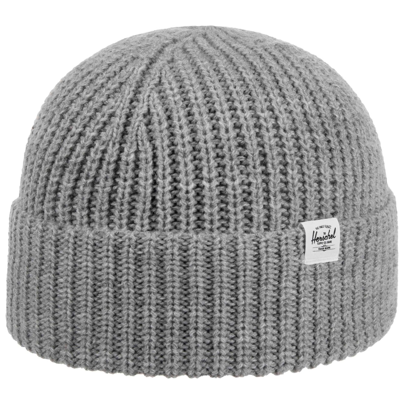 Herschel Men's Grey Uni Watch Beanie Hat By
