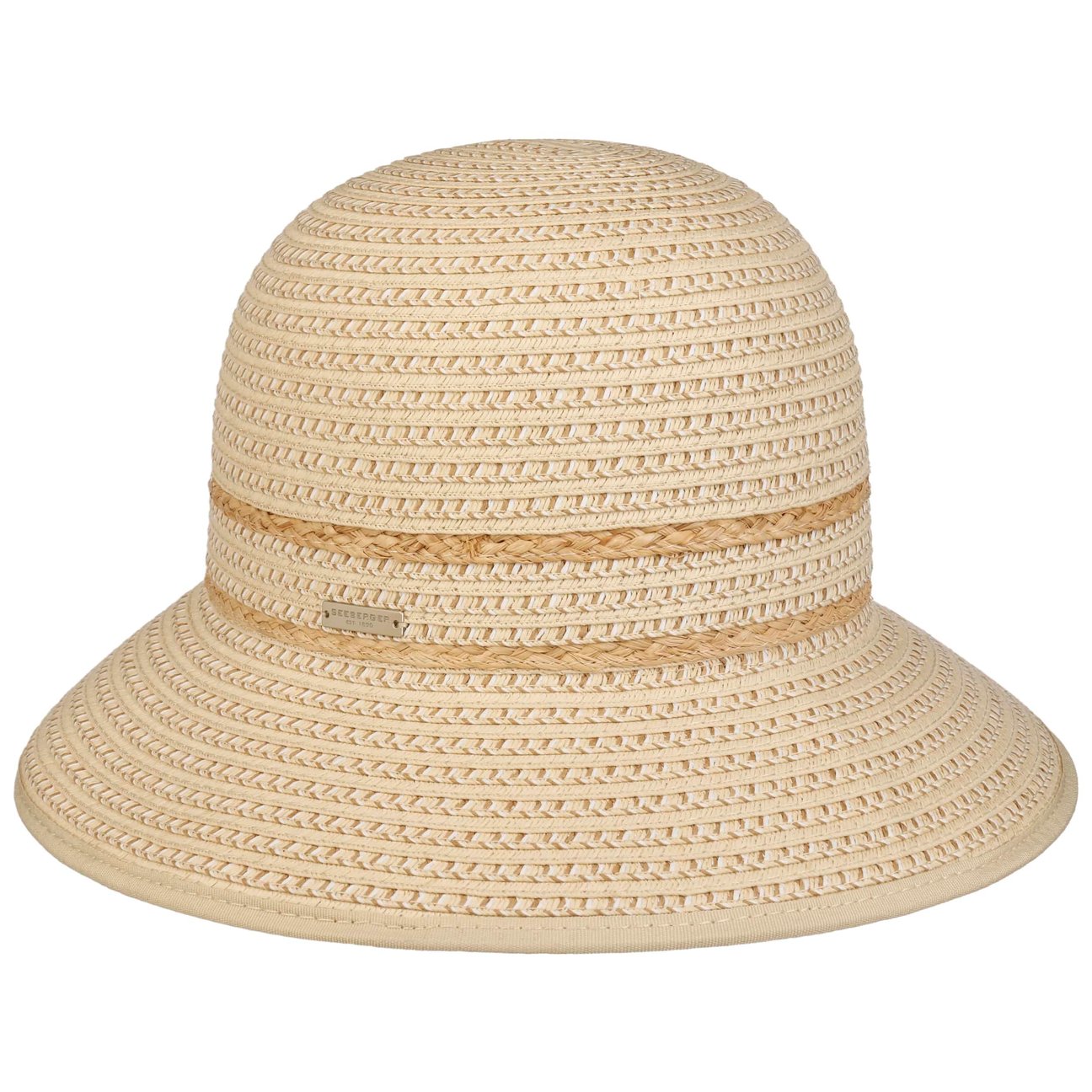 Seeberger Women's Nature Loredina Cloche Straw Hat By