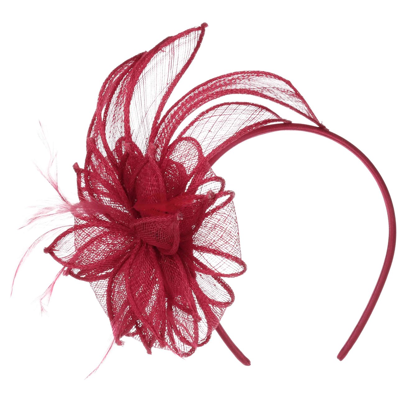 Seeberger Women's Red Vanola Sinamay Fascinator By