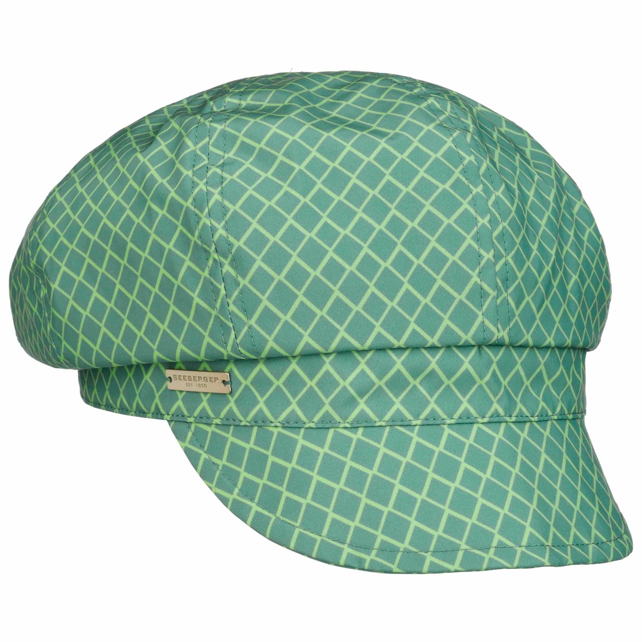Seeberger Women's Green Leacona Newsboy Cap By