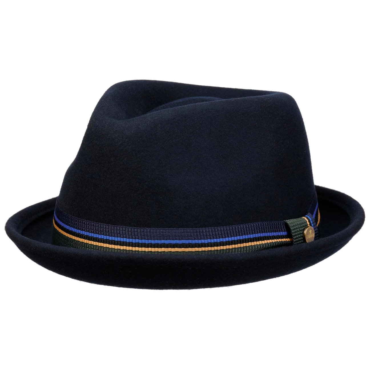 Lierys Navy Villerby Player Wool Hat By