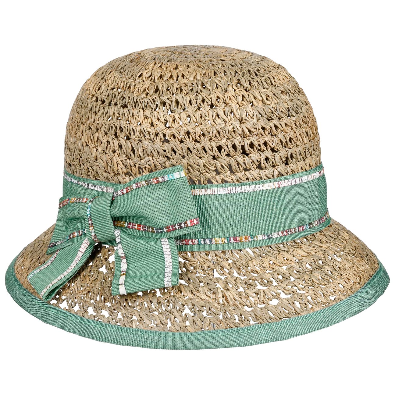Bedacht Women's Nature Crochet Cloche Seagrass Hat By