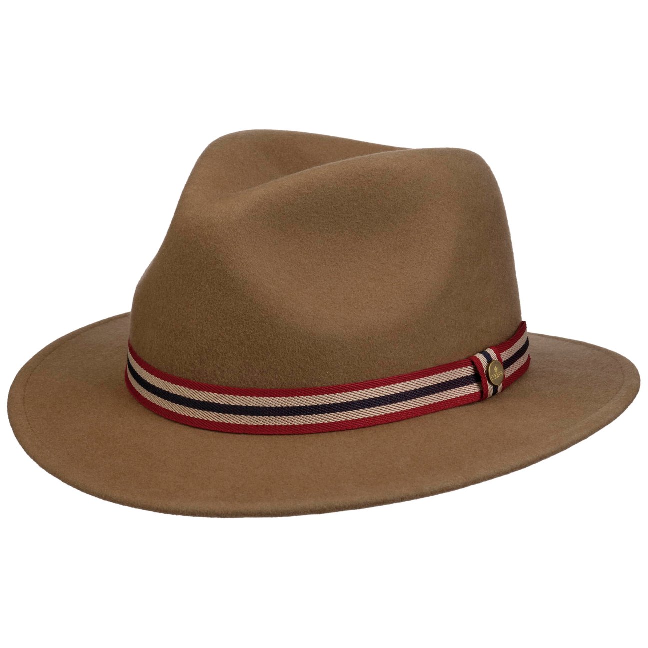 Lierys Beige Hennessey Traveller Wool Hat By