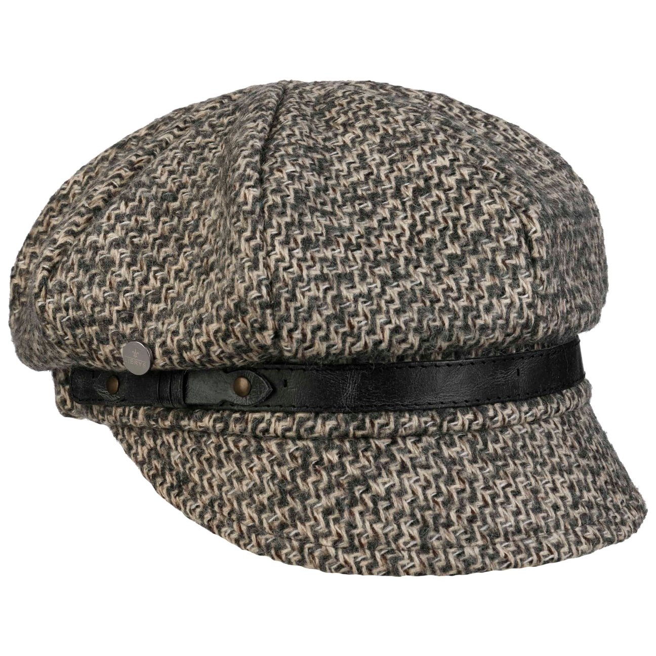Lierys Girls Blue-Yellow Leviana Newsboy Cap By