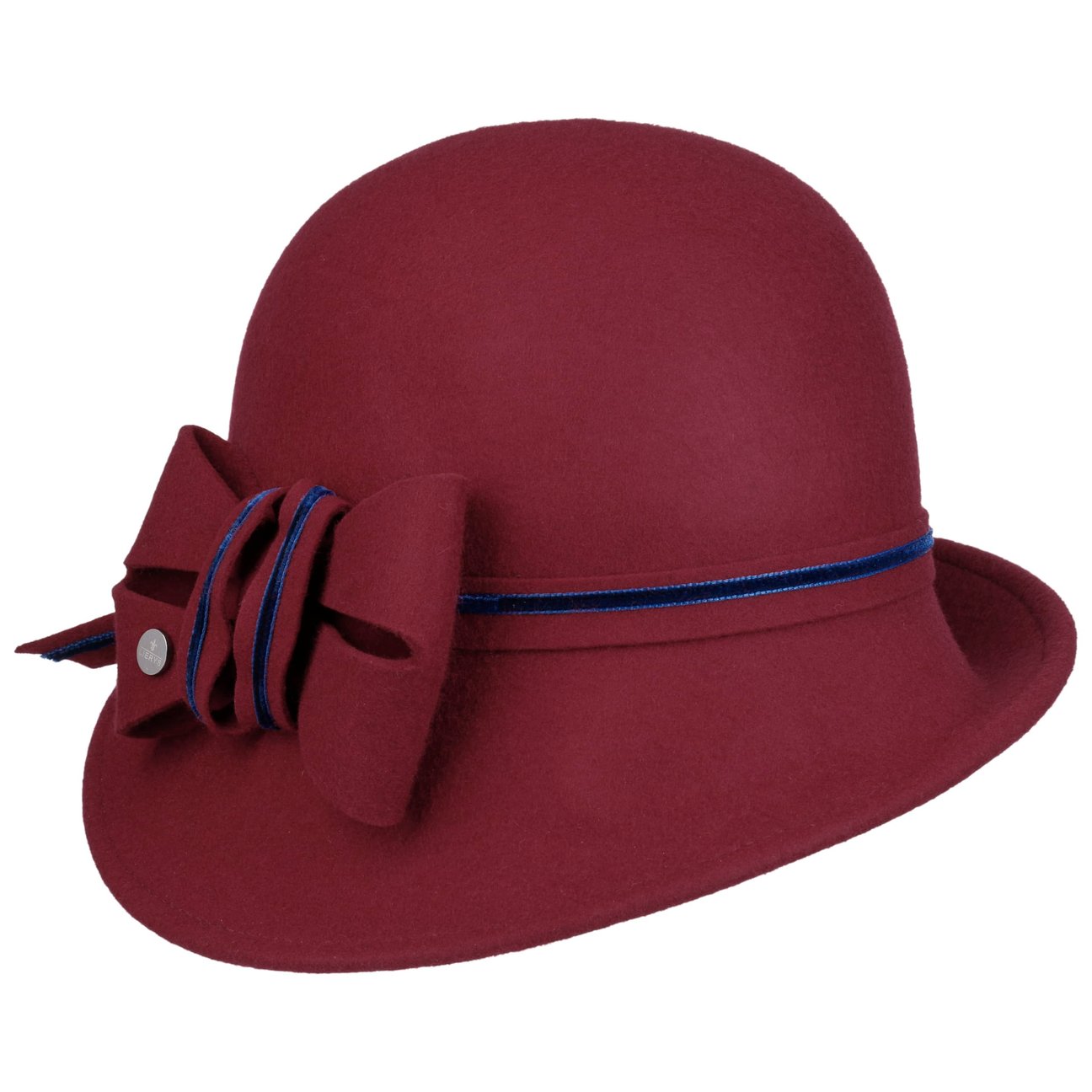 Lierys Women's Bordeaux Mealesca Wool Cloche Hat By