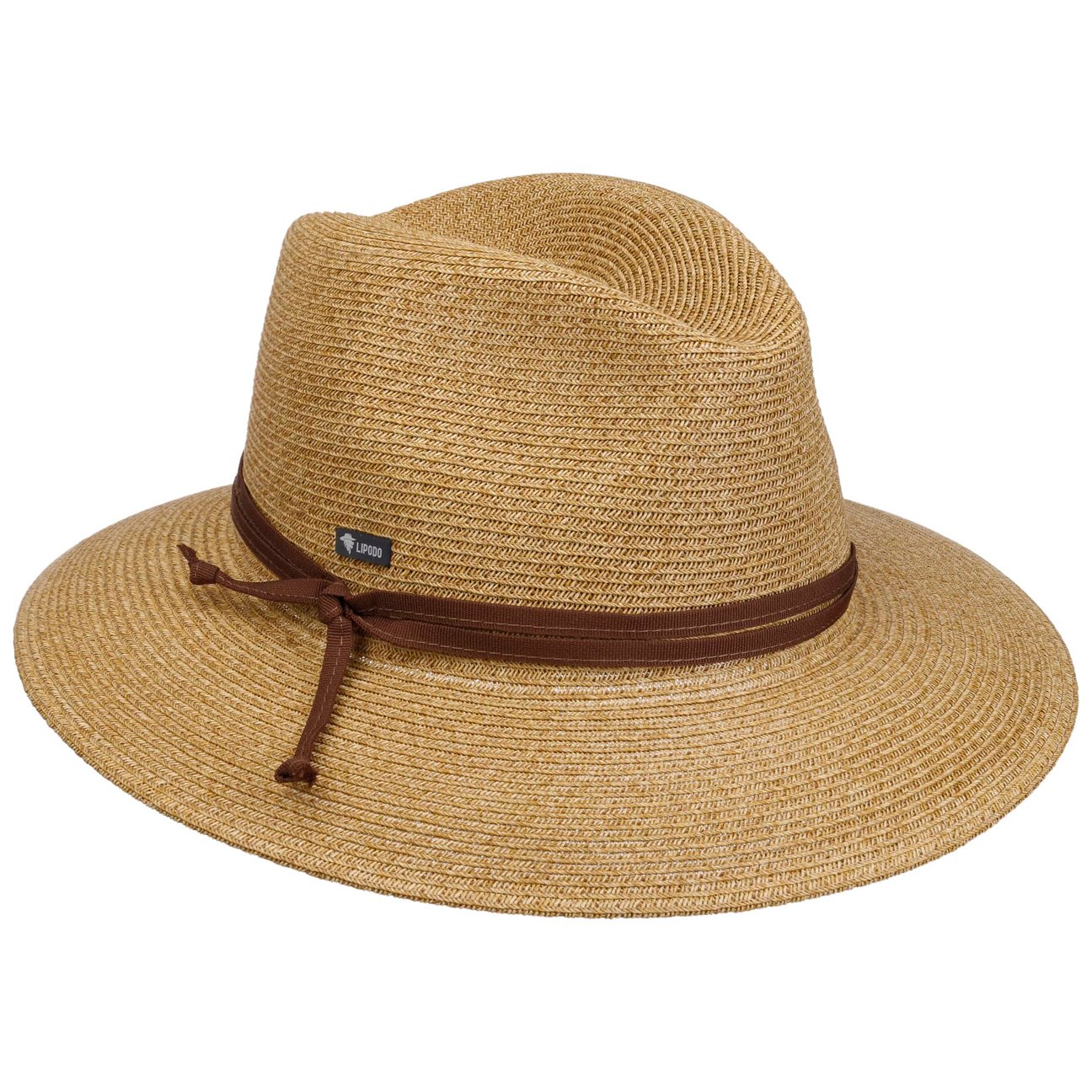 Lipodo Women's Nature Dimena Traveller Raffia Hat By