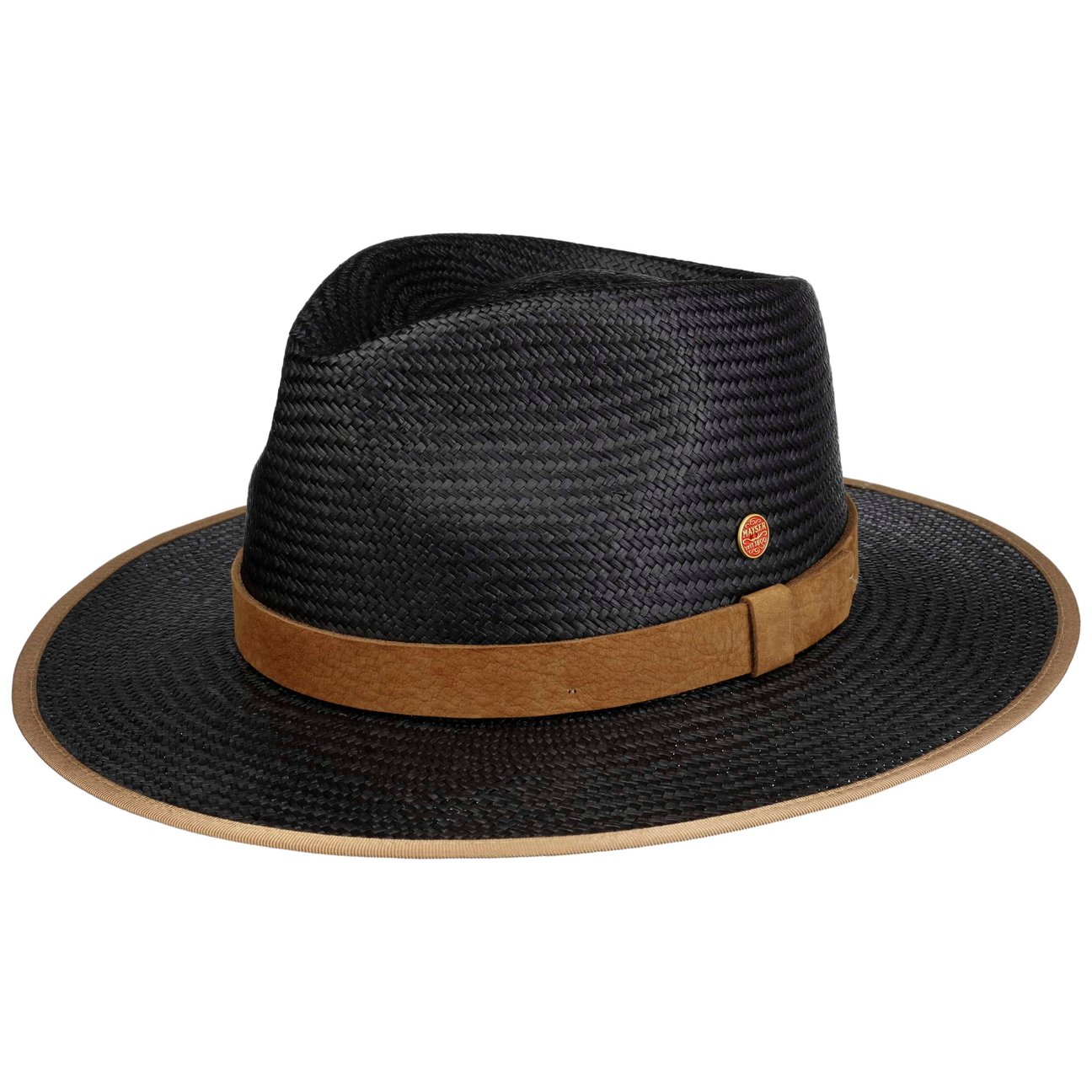 Mayser Women's Black Fernando Panama Hat By