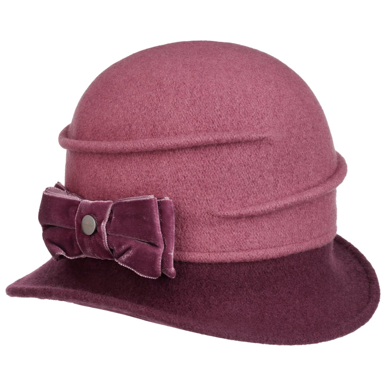 Lierys Women's Lilac Oretka Twotone Milled Wool Hat By