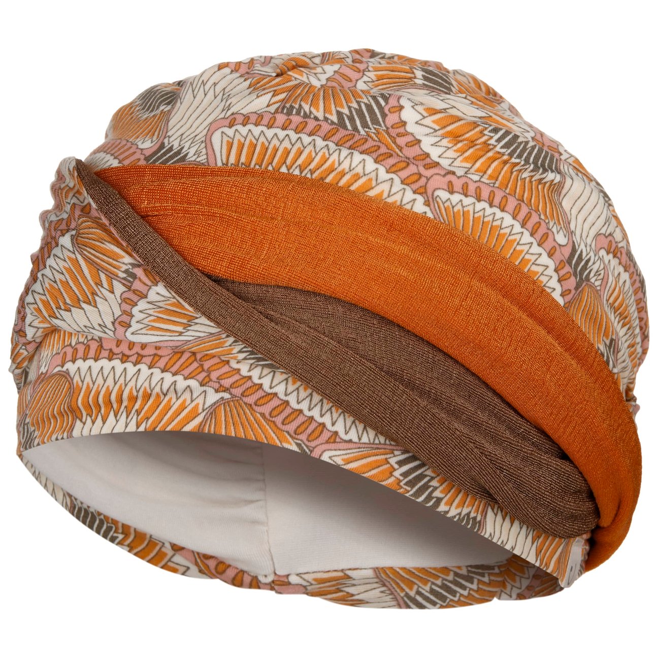 Christine Headwear Women's Orange Elements Turban By