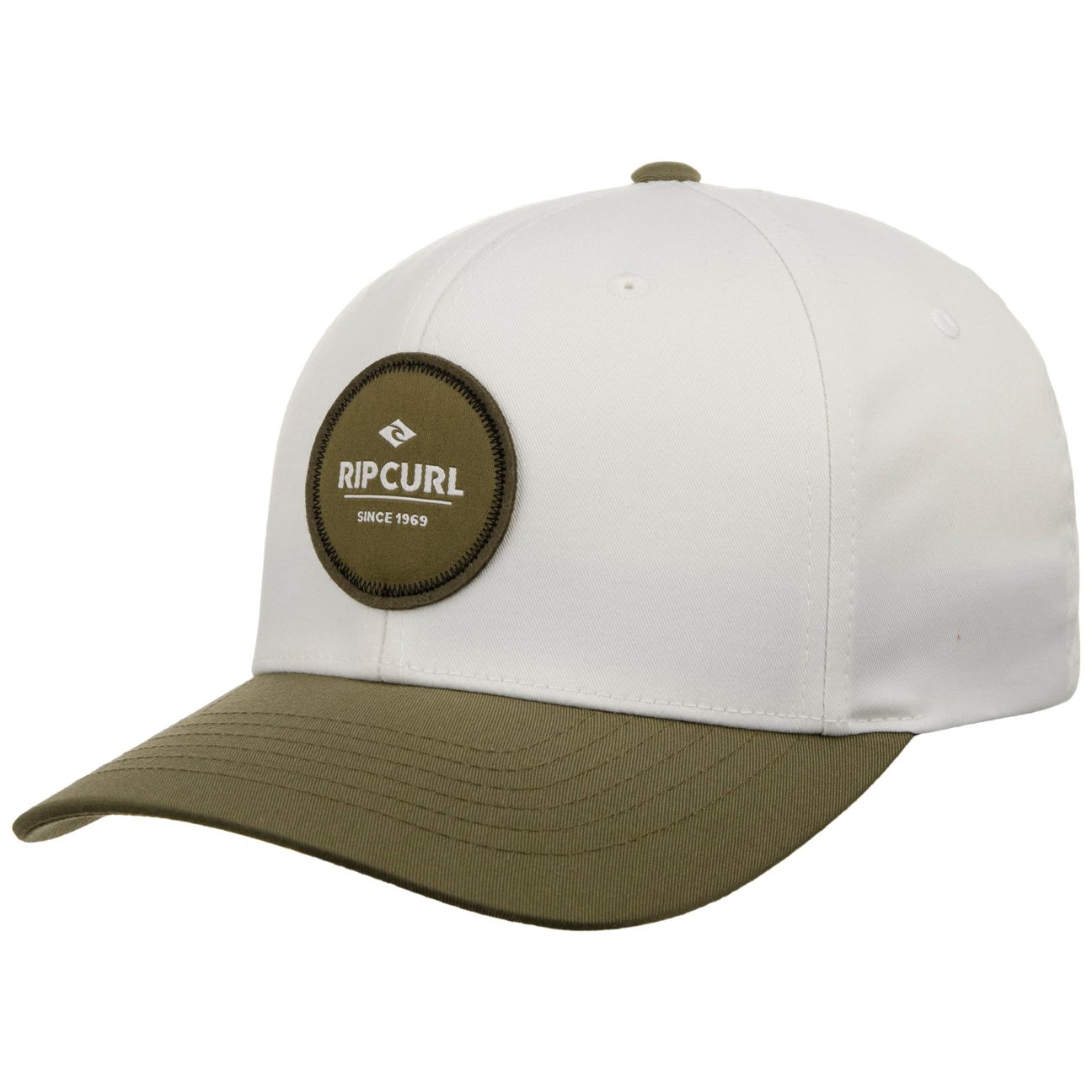 Rip Curl Women's Cream White Routine Flexfit Cap By