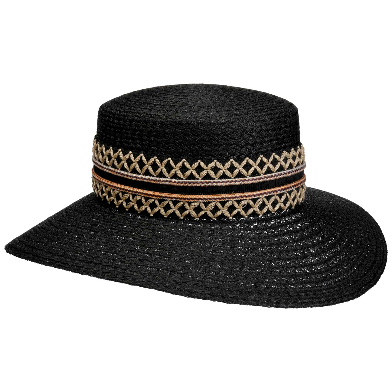 Mayser Women's Black Noreen Hemp Hat By
