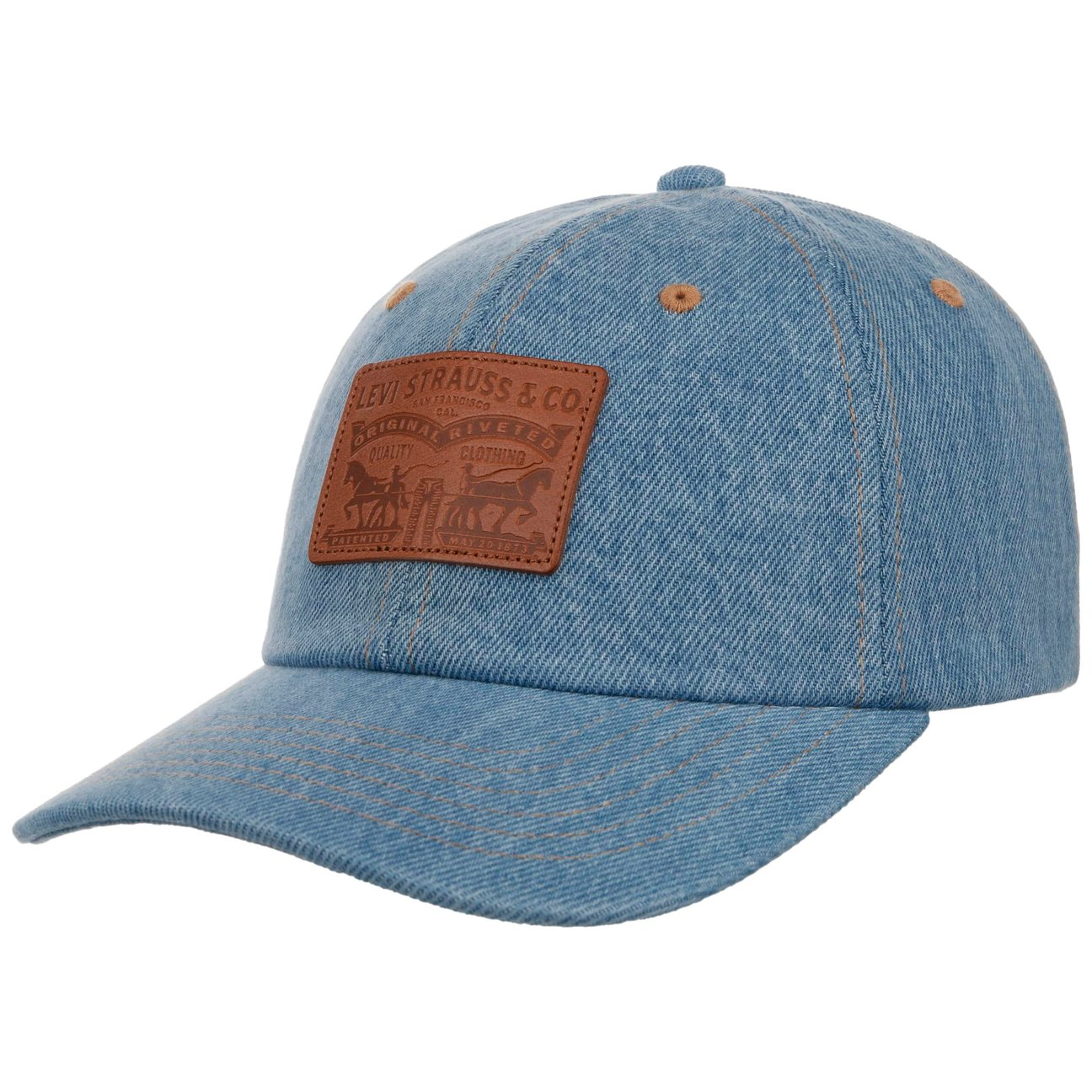 LeviS® Men's Blue Relaxed Heritage Denim Cap By