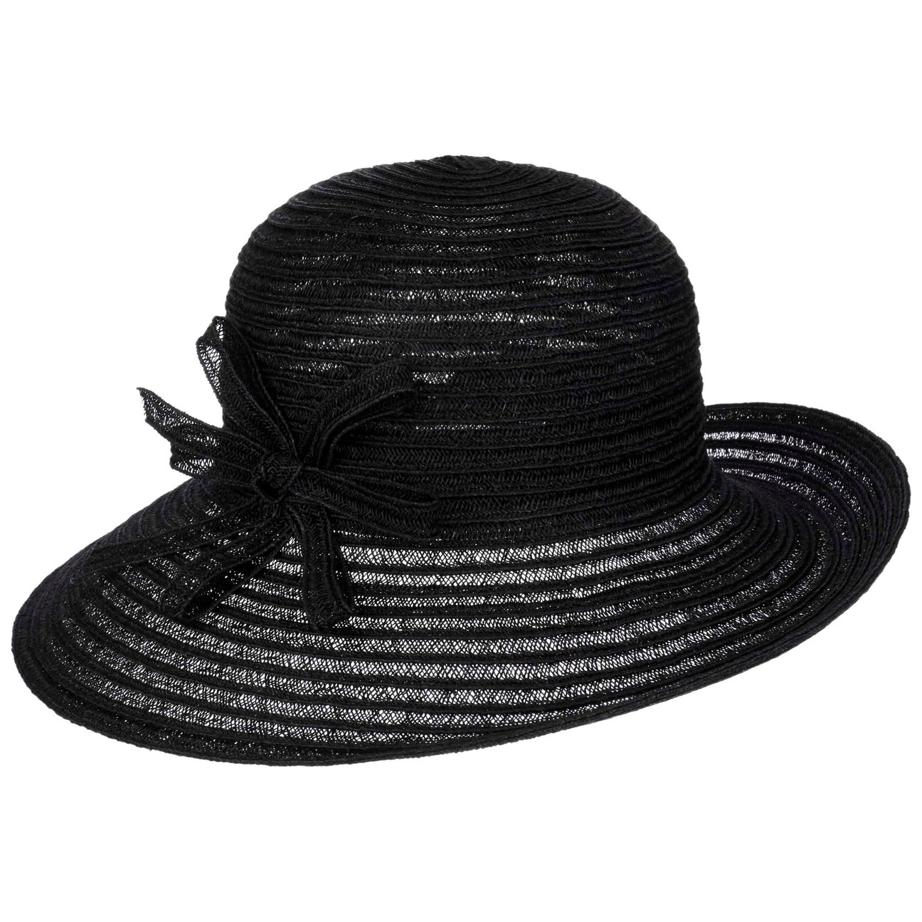 Mayser Women's Black Mandy Hemp Hat By