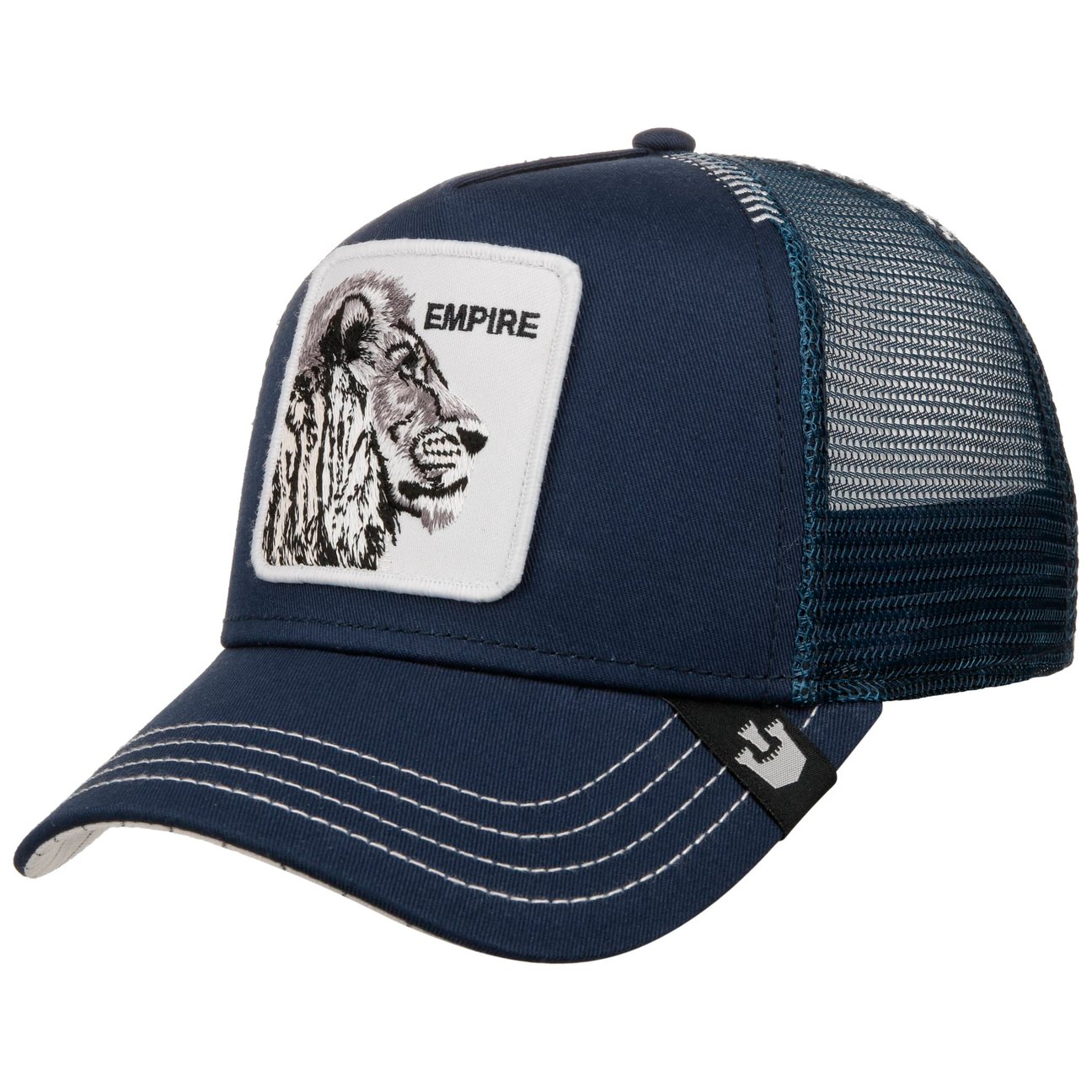 Goorin Bros. Men's Blue The Empire Lion Trucker Cap By