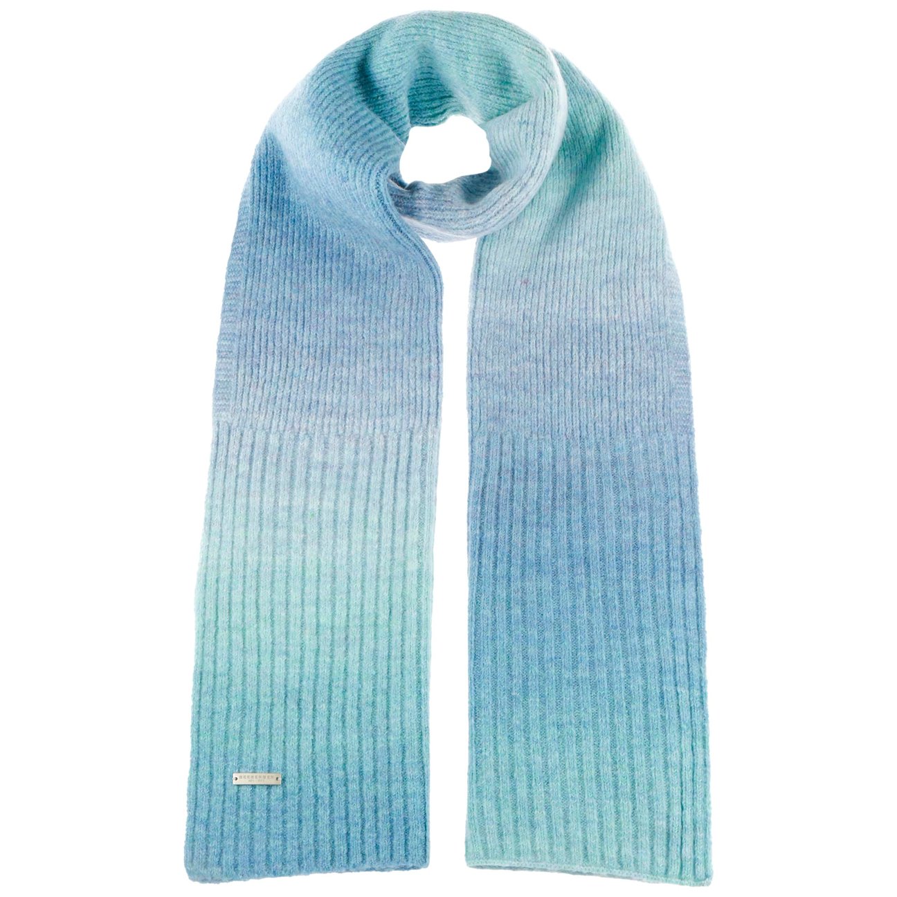 Seeberger Women's Blue Veliva Knit Scarf By