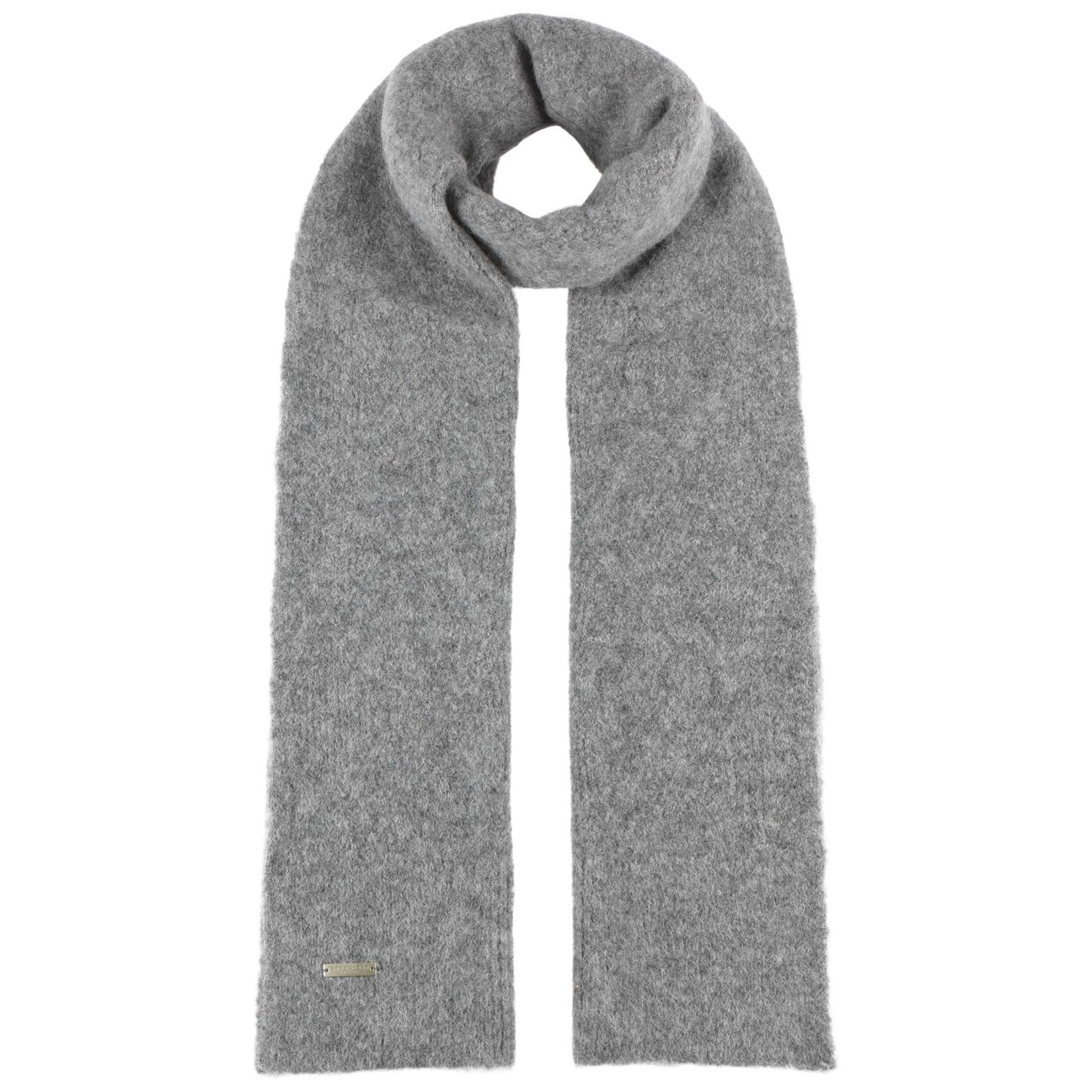 Seeberger Women's Grey Ricalea Alpaca Knit Scarf By