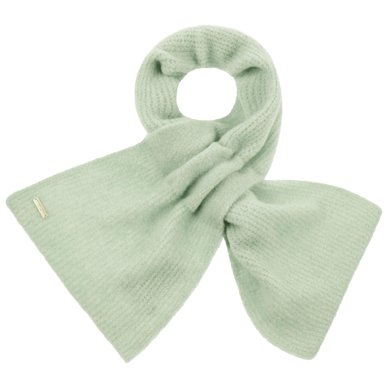 Seeberger Women's Mint Green Merino Cashmere Scarf By