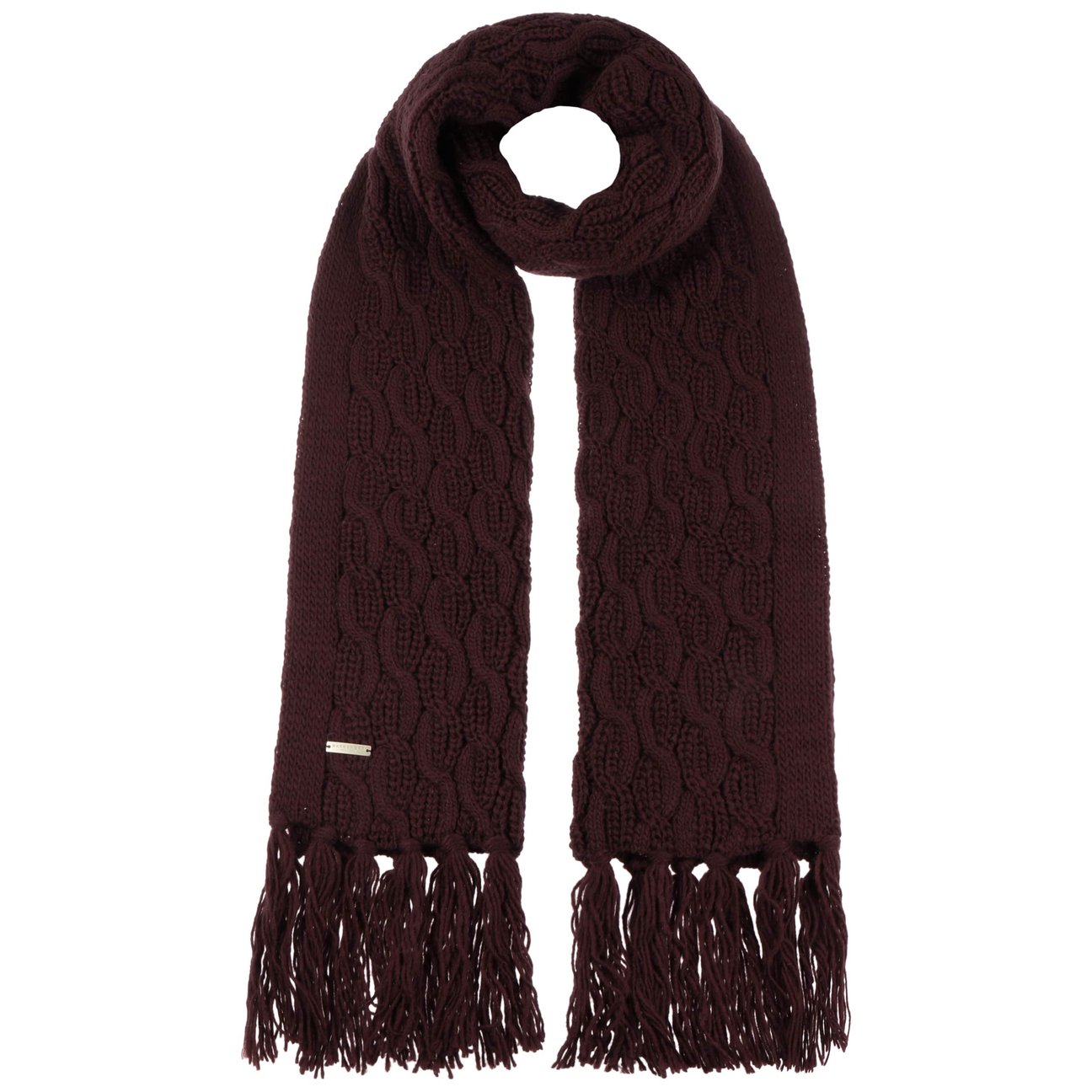 Seeberger Women's Bordeaux Vesina Knit Scarf By
