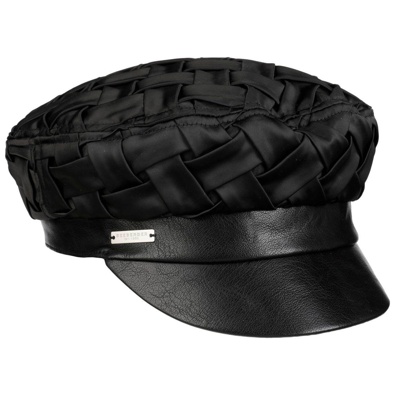 Seeberger Women's Black Satin Fisherman´S Cap By