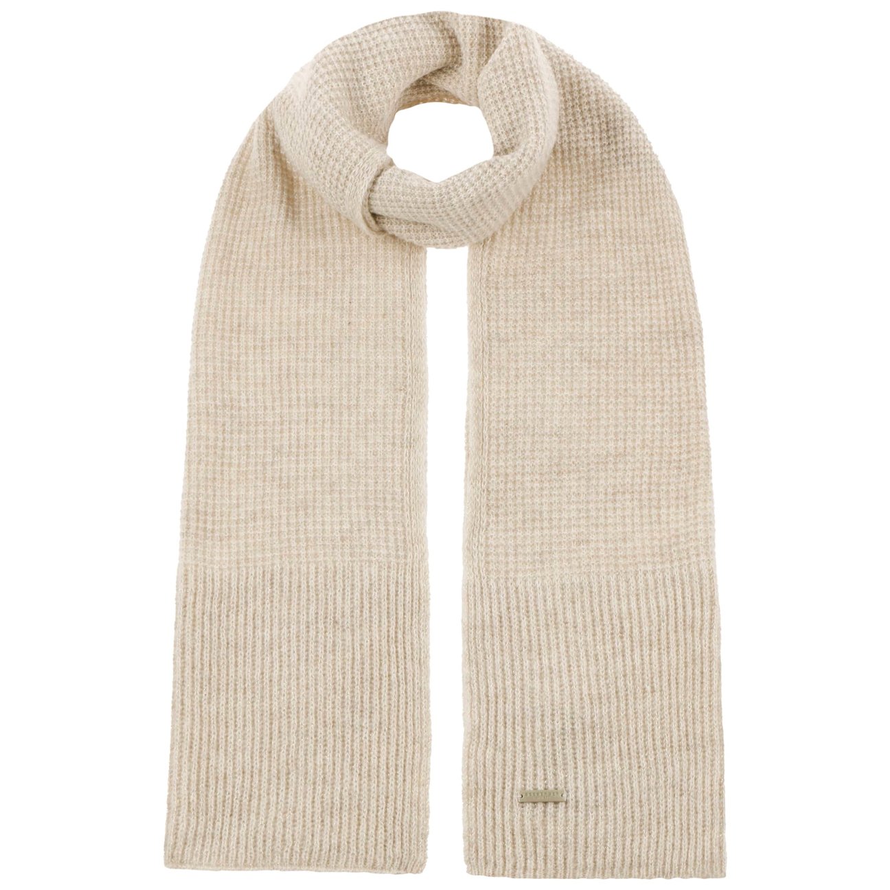 Seeberger Women's Oatmeal Jalica Knit Scarf By