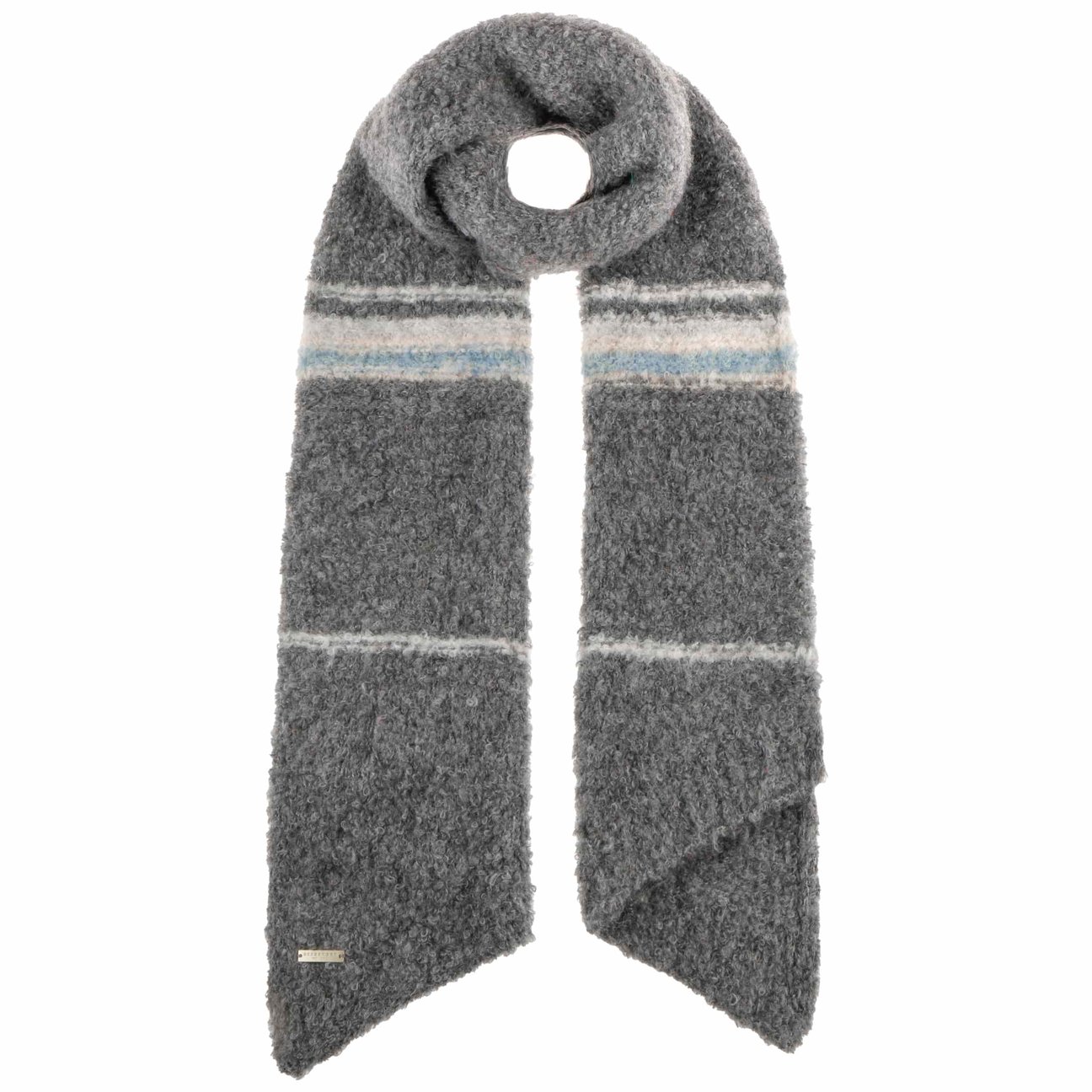Seeberger Women's Grey Meliva Bouclé Knit Scarf By