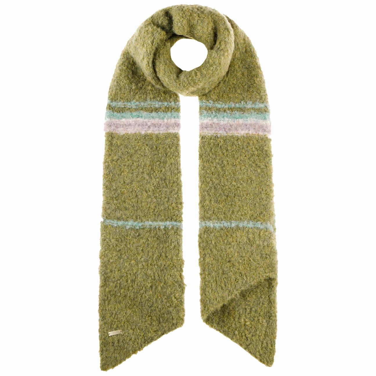Seeberger Women's Green Meliva Bouclé Knit Scarf By
