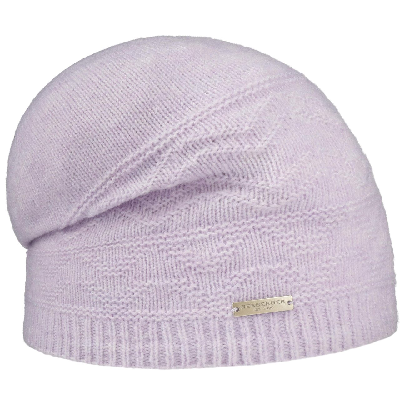 Seeberger Women's Lilac Mavilla Headsock Beanie Hat By