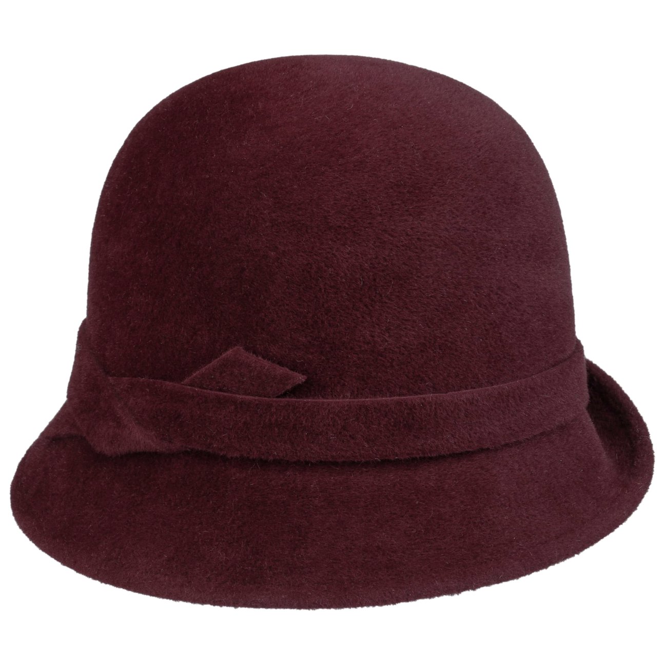 Seeberger Women's Bordeaux Velvoa Fur Felt Cloche Hat By