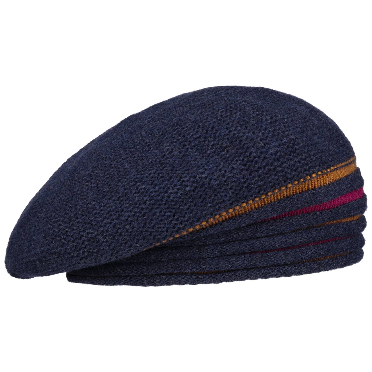 Bedacht Women's Navy Liavera Knit Beret By