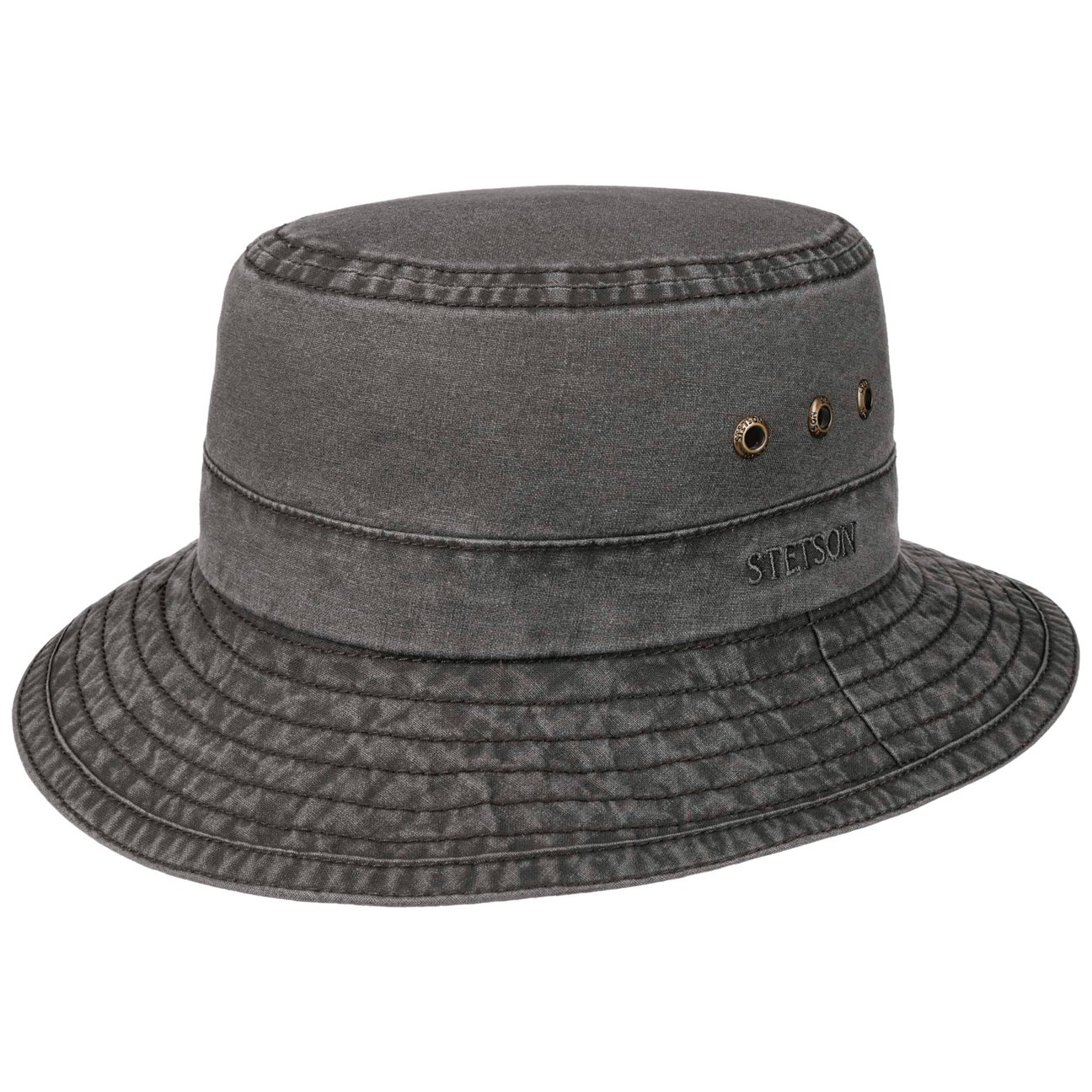 Stetson Women's Black Reston Bucket Hat By
