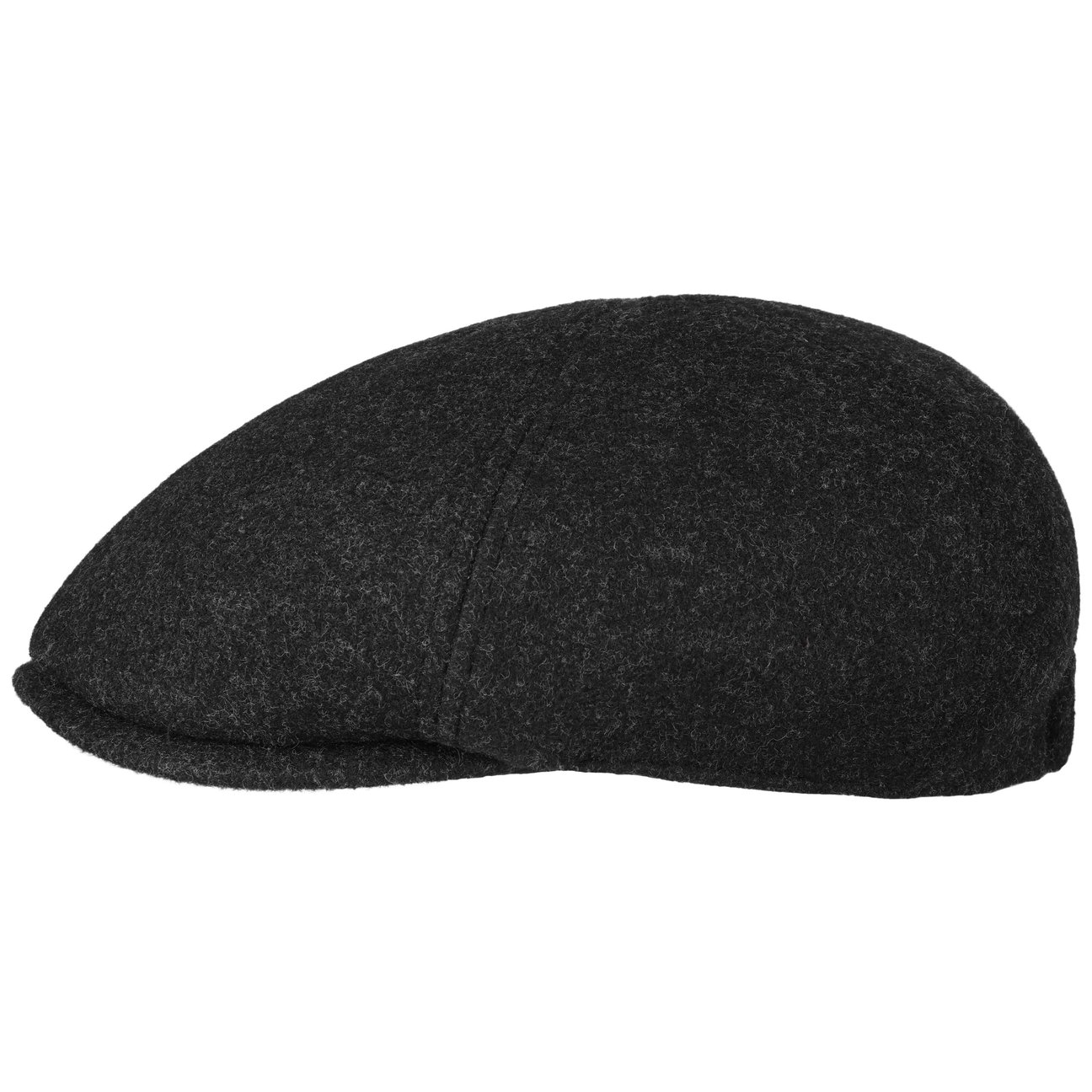 Lipodo Women's Anthracite Uni Fleece Flat Cap By