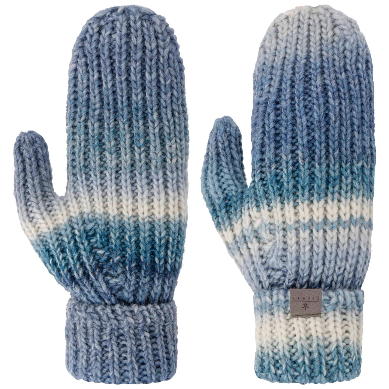 Lierys Women's Blue Multicolour Mittens By