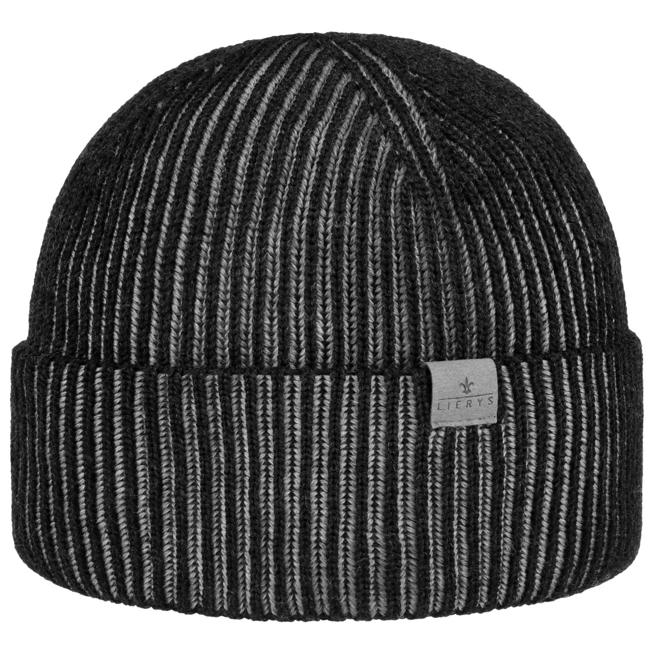Lierys Women's Anthracite Merino Doubleface Knit Hat By