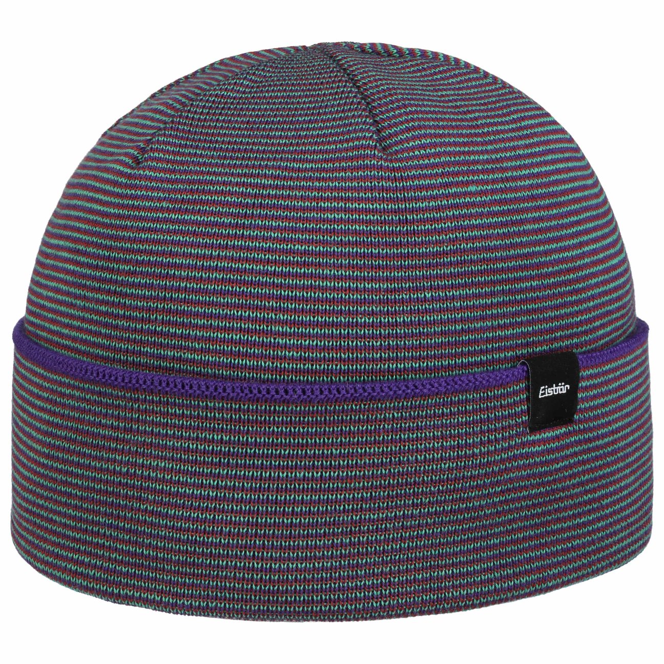 Eisbär Men's Purple Winona Merino Hat By