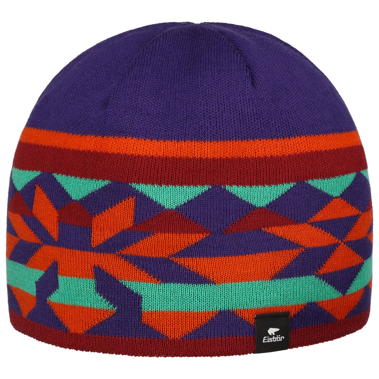 Eisbär Men's Orange Pixie Beanie Hat By