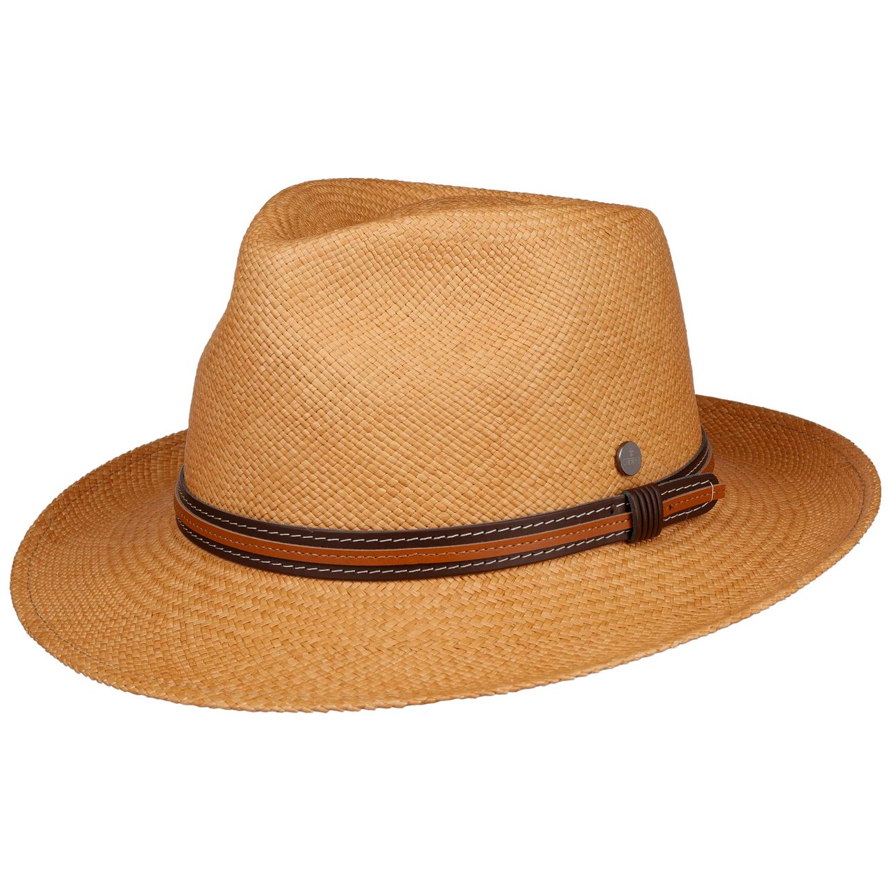 Lierys Camel Vemano Bogart Panama Hat By